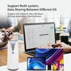 SSK 4TB Personal Cloud Network Attached Storage Support Wireless Remote Access, Home Office NAS Storage with 4T Hard Drive Included for Phone, Tablet, Laptop Auto-Backup, Wired Ethernet Only,No WiFi view 3