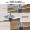 AVLT Single Monitor Arm and Reinforcement Plate view 4