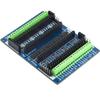 risingsaplings for Pi Pico LED Breakout Board 2.54mm Female Pin Header and Terminal for Raspberry Pi Pico/Pico H/Pico W (Mini, Blue) view 2