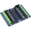 risingsaplings for Pi Pico LED Breakout Board 2.54mm Female Pin Header and Terminal for Raspberry Pi Pico/Pico H/Pico W (Mini, Blue) view 3