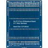 risingsaplings for Pi Pico LED Breakout Board 2.54mm Female Pin Header and Terminal for Raspberry Pi Pico/Pico H/Pico W (Mini, Blue) view 4