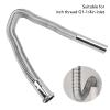 KJAOYU Expandable Flexible U-Trap Pipe,Bathroom Flexible Sink Drain Pipe - Corrugated U Shape, No Odor, Brass Wash Basin Sink Drain Tubing G1-1/4in view 4