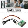 Gavigain Floppy Drive to USB Adapter,1.44MB 3.5in Floppy Drive Connector,34P to USB Cable Adapter PCB Board,Plug and Play 34 PIN to USB Cable Adapter for 1.44MB Floppy Drive view 2