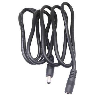 14AWG 5ft DC Extension Cable 5.5mm x 2.1mm Male to Female Power CCTV IP Camera