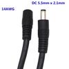 14AWG 5ft DC Extension Cable 5.5mm x 2.1mm Male to Female Power CCTV IP Camera view 3