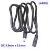 14AWG 5ft DC Extension Cable 5.5mm x 2.1mm Male to Female Power CCTV IP Camera view 4