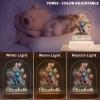 Aeekdook Personalized Night Light for Kids, Toddler Night Light for Girls and Boys with Custom Name Sign, Kids Night Lights for Bedroom, Baby Nursery Decor Personalized Baby Gifts Birthday Gifts view 4