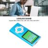 MP3 Music Player 1.8inch LCD Screen 64GB Noise Reduction Mini Portable Music Player Support Recording FM Radio for Students Kids Adults Sky Blue view 4