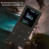 8G Wireless Connectivity 4.2MP4 Player 1.8 inch Screen Noise Reduction Lossless Player Portable MP4 Player, Portable MP4 Music Player with Translation Dictionary Power Handheld Music Player (black) view 2