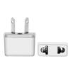 Strhowill 10Pcs Australia Standard Travel Plug Adapters, EU/US Socket to AU Plug, 2 Hole Sockets, White view 3