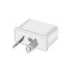 Strhowill 10Pcs Australia Standard Travel Plug Adapters, EU/US Socket to AU Plug, 2 Hole Sockets, White view 4