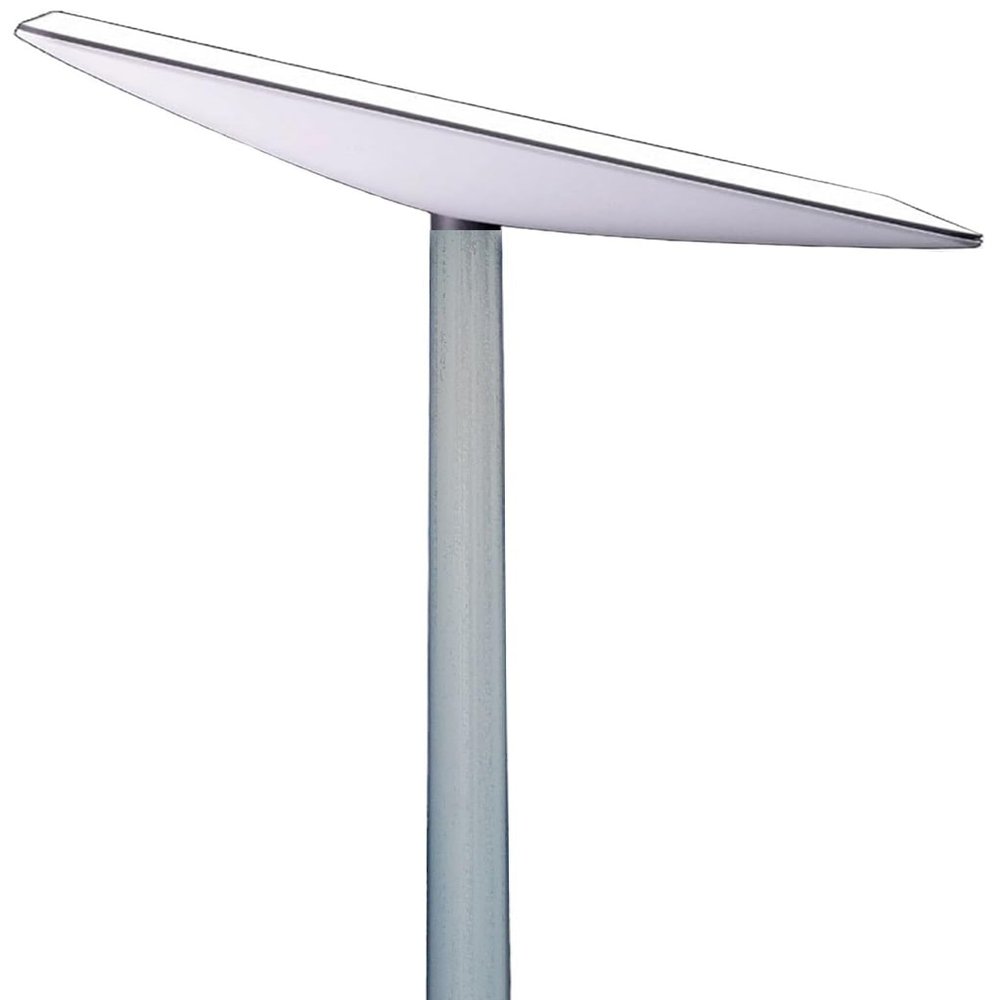 17' Sectional Antenna Pole with Double Locking Buttons, 7000-T8 Aluminum, 2.4" Diameter - Includes Ground Sleeve & Screw Anchor
