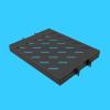 1U Rack Layer Board Tray Frame Type Tray Multi-Functional Rack Fixed Plate Speaker amplifiers Rack Tray view 3