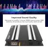 3800W Car Audio Amplifier, High Power 2 Channel Aluminum Alloy Amplifier with Improved Sound Quality, Wide Application for Subwoofer view 4