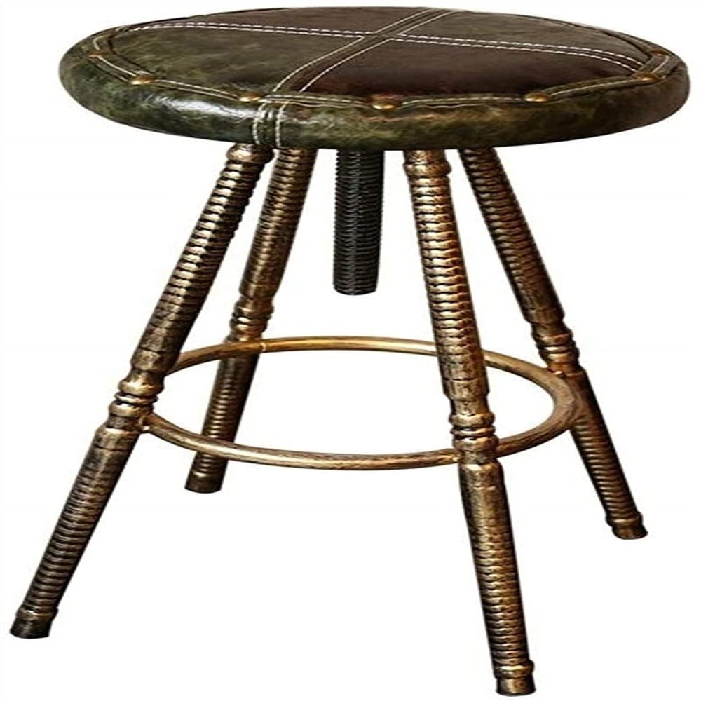 TRUKD Stools, High Stool Bar Kitchens Dining Chair Breakfast Stool | Seat Bar Chair Tall Stool Counter Chair Retro Barstool Design Adjustable Height (Color : C)