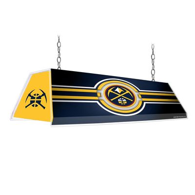 The Fan-Brand NBA Denver Nuggets: Edge Glow Pool Table Light- Sports Decor for Home, Game Room, Fan Cave & Garage - USA Made