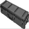 SKB 3i-6018-8B-E iSeries 6018-8 Case; Reinforced Locking Loops for Customer-supplied Locks; Rubber Over-molded Cushion Grip Carrying Handle; Convenient Quiet-glide Wheels; Molded-in Hinge view 3