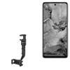 BoxWave Car Mount Compatible with General Mobile GM 22 Pro - Rearview Mirror Car Mount, Rear View Mirror Adjustable GPS Car Mount - Jet Black view 1