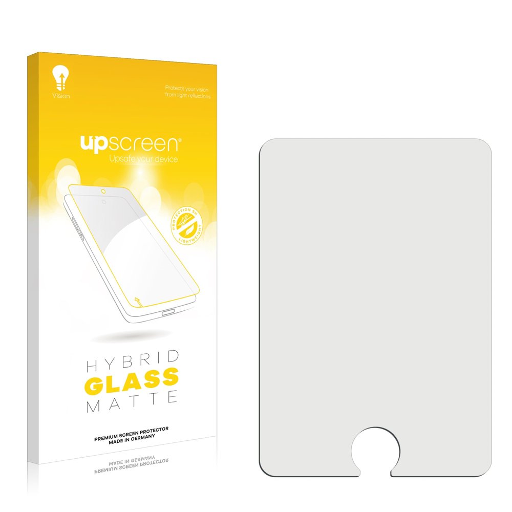 upscreen Matte Screen Protector Glass Film compatible with AGPtek M1PL - Anti-Glare, Anti-Fingerprint, 9H Glass Protection