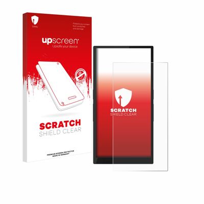 upscreen Scratch Shield Screen Protector compatible with Hiby R6 Pro II (2nd Gen.) - HD-Clear, Anti-Fingerprint