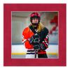 10x10 Mat Bevel Cut for 6x6 Photos - Precut Bright Red Suede Square Shaped Photo Mat Board Opening - Acid Free Matte to Protect Your Pictures - Bevel Cut for Family Photos, Pack of 1 Matboard Show Kit view 4