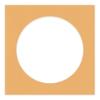 Poster Palooza 10x10 Photo Mat Board for 6x6 Photos Precut Circle Shape Opening Acid Free Bevel Cut Picture Frame Mat, Steel Blue, Mat Board for Framing Photos & Artwork, 1-Pack Matboard Show Kit view 3