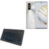 BoxWave Keyboard Compatible with Huawei nova 10 - SlimKeys Bluetooth Keyboard - with Backlight, Portable Slim LED 7 Colors - Jet Black view 1