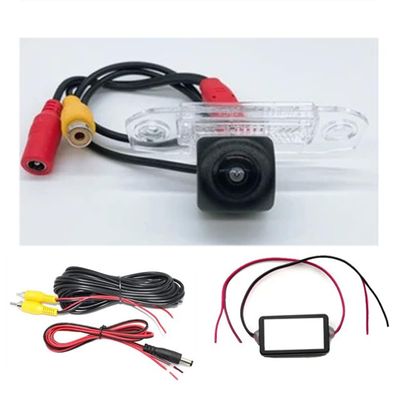 Car Reversing Camera for Volvo V50 2004-2015, HD Night Vision Waterproof Reverse Parking Camera Rear View Camera
