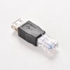 CAUME 10x USB 2.0 A Female to RJ45 Male Ethernet Network Connector Adapter view 1