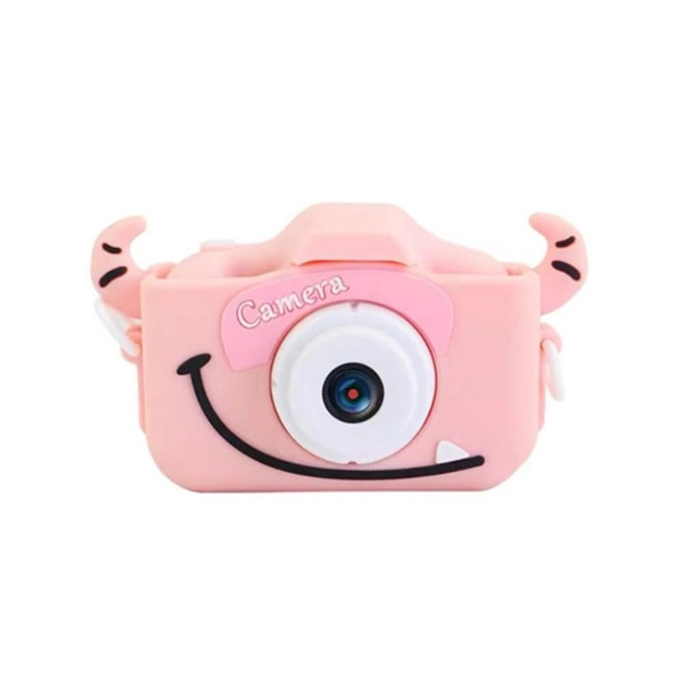 DAUTAI Kids Camera Cute and Funny, Kid Digital Camera 2400W Pixel, 2.0 Inch HD Screen Front and Rear Dual HD Cameras, for 3-8 Year Old Boy Girl Birthday Gift,C