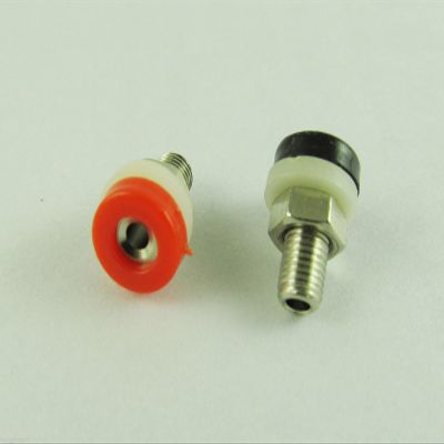 10x Banana Socket Jack f 2mm Mini Banana Plug Receptacle Binding Post Black Red