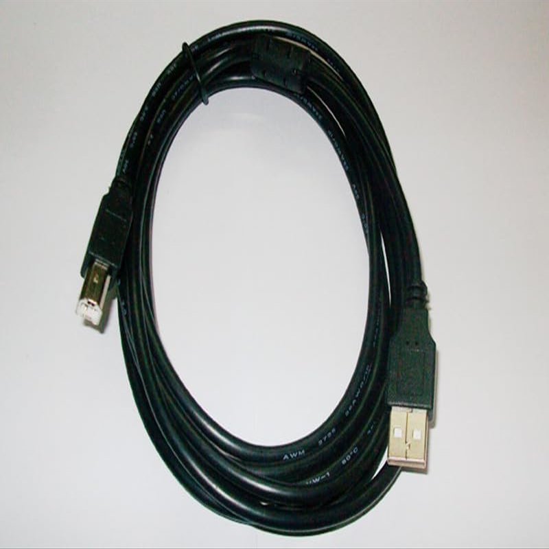 DOP-CAUSBAB Compatible DOP Touch Panel A Series,B Series Connect to PC for Programming Uploading and Downloading Programs Programming Cable Black 3 Meter