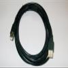 DOP-CAUSBAB Compatible DOP Touch Panel A Series,B Series Connect to PC for Programming Uploading and Downloading Programs Programming Cable Black 3 Meter view 1