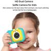 DAUTAI Mini Camera for Kids, Kids Camera for Girls Boys, Intelligent Focus 1080P High Definition Photography Safe Material, for 3-8 Year Old Boy Girl Birthday Gift,Brown view 3