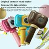 DAUTAI Mini Camera for Kids, Kids Camera for Girls Boys, Intelligent Focus 1080P High Definition Photography Safe Material, for 3-8 Year Old Boy Girl Birthday Gift,Brown view 4