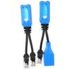 Tyenaza POE Cable Connector Set - RJ45 Combiner and POE Adapter Kit - Power Over Ethernet view 2