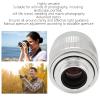 50mm F1.4 Manual Focus Prime Lens HD 2/3 Inch FA Lens Manual Focus Camera Lens for Industrial Video Microscope Camera Micro Four Thirds M43, Landscape, Portrait view 3
