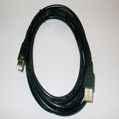 DOP-CAUSBAB Compatible DOP Touch Panel A Series,B Series Connect to PC for Programming Uploading and Downloading Programs Programming Cable Black 1.5 Meter