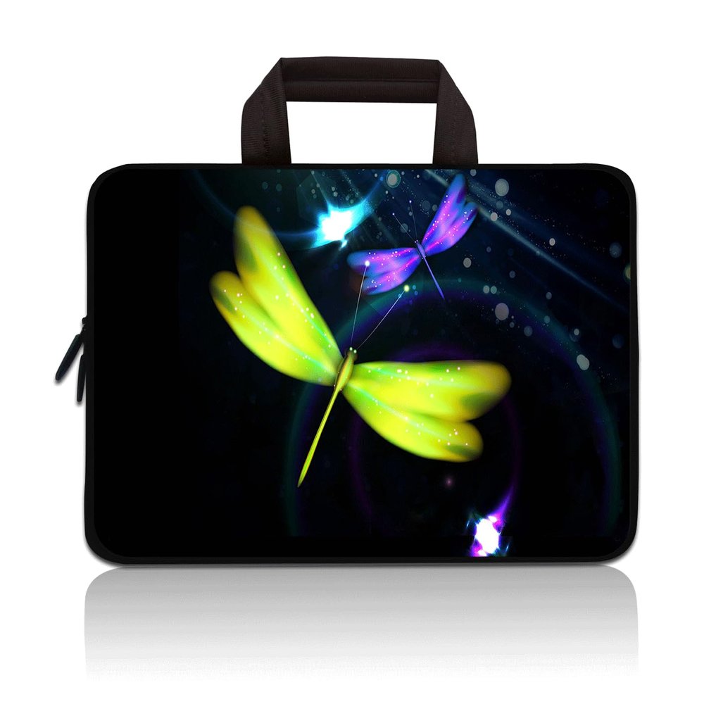 11 11.6 12 12.1 12.5 inch Laptop Carrying Bag Chromebook Case Notebook Ultrabook Bag Tablet Cover Neoprene Sleeve for Apple MacBook Air Samsung Google Acer HP DELL Lenovo Asus (Dragonfly)