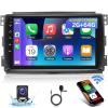 [2G+64G] Car Radio for Mercedes Benz Smart Fortwo 2005 2006 2007 2008 2009 2010, 9 inch Android 13 Touch Screen Fortwo Stereo, Carplay/Android Auto/Bluetooth/WiFi + AHD Backup Camera view 1
