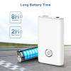 Ankilo Upgraded Bluetooth 5.3 Transmitter Receiver, 2 in 1 Wireless Bluetooth Adapter, Portable Aux Adapter for Car, Audio Receiver for Laptop, Radio, Headphones, Speakers, TV, White view 4