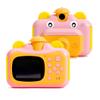 DAUTAI Kids Instant Camera, Toddler Camera 4-10 Year Old Boy Toys, 2400W HD Pixels 306 Degree Rotating Camera 1080P Video Recording, Cool Stuff for Birthday,Pink view 1