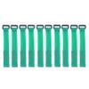 PAPAPI Premium Cinch Straps - Reusable Hook & Loop Tie Down Fastener Straps for Cables, Extension Cords, Organizing  Nylon Webbing Multipurpose Adjustable Cord Wraps,Pack of 10 (green) view 1