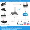 URayCoder Wireless HD 1080P 1080i HDMI to H.264 H.265 IP Video Live Streaming Broadcast Encoder with WiFi, HDMI to RTMPS SRT HLS ONVIF UDP M3U8 RTSP YouTube Facebook Twitch Ustream Dacast Converter view 3