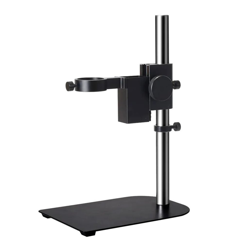 Microscope Accessories Kit Standard Aluminum Alloy Microscope Stand 50mm Holder Bracket Tripod Foothold for Microscope Microscope Slides (Color : 40mm)