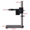 Microscope Accessories Kit Standard Aluminum Alloy Microscope Stand 50mm Holder Bracket Tripod Foothold for Microscope Microscope Slides (Color : 40mm) view 2