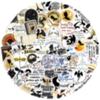 100PCs Four Aiwuding Cartoon Wing Stickers Pack, WarCollege Kindle Stickers for Hydro Flask, Laptop, Water Bottle, Aesthetic Vinyl Decals for Girls, Adults, Teens(Wing) view 1