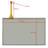 Micarun LCD Touch Screen Digitizer Glass on Navigation LCD 7 Inch 4 Pin Fit Hyundai Sonata Veloster 2013-2016 Kia Sorento Soul 2013-2016 Replaced OE# LMS700KF30 TM070, LB070WV7 (TD)(01) view 3