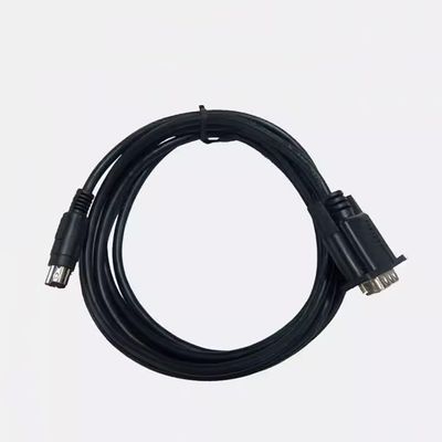Applicable NB7/NB5-FX Cable NB5Q,NB7W,NB10W Series Touch Panel Connection FX Series PLC Communication Cable Black Length : 2 Meters