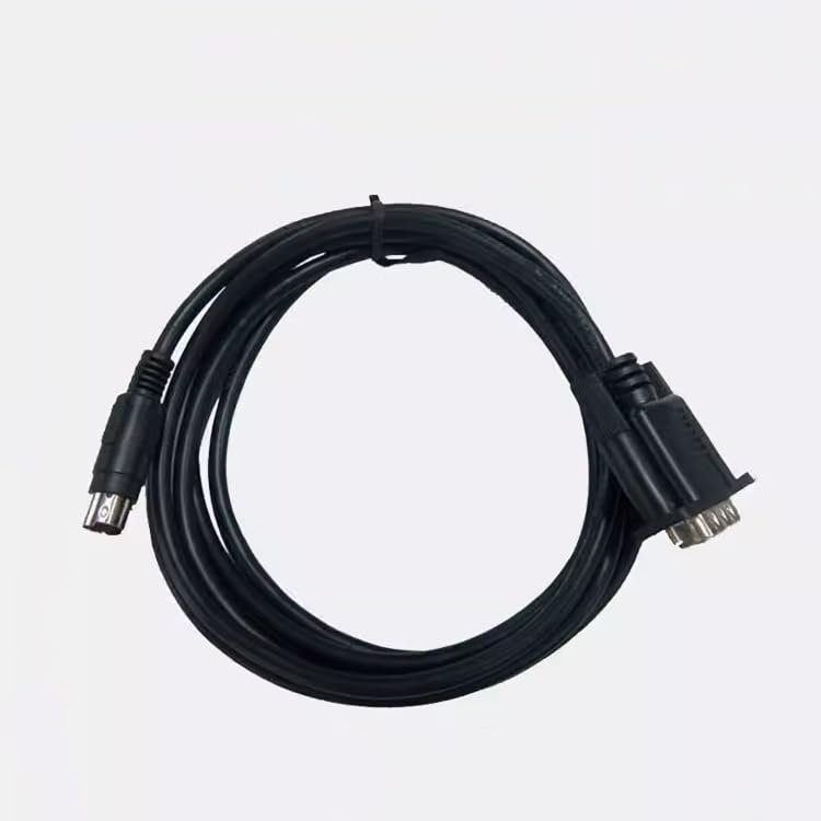 Applicable NB7/NB5-FX Cable NB5Q,NB7W,NB10W Series Touch Panel Connection FX Series PLC Communication Cable Black Length : 2 Meters